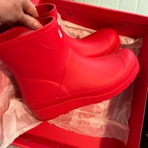 Hunter rain boots